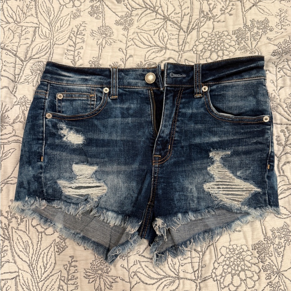 American Eagle Distressed Denim/Jean Shorts